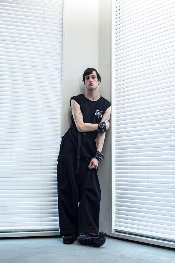 sub age fall winter 2018 lookbook collection imagery post japan punk graphic tee shirt puffer jacket vest hoodie