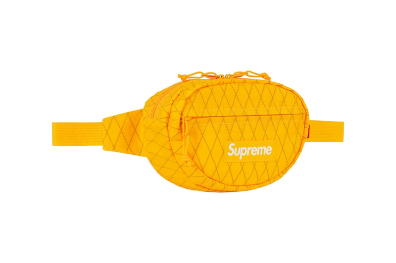 best discount Yellow Supreme Shoulder Bag (FW18) with Supreme