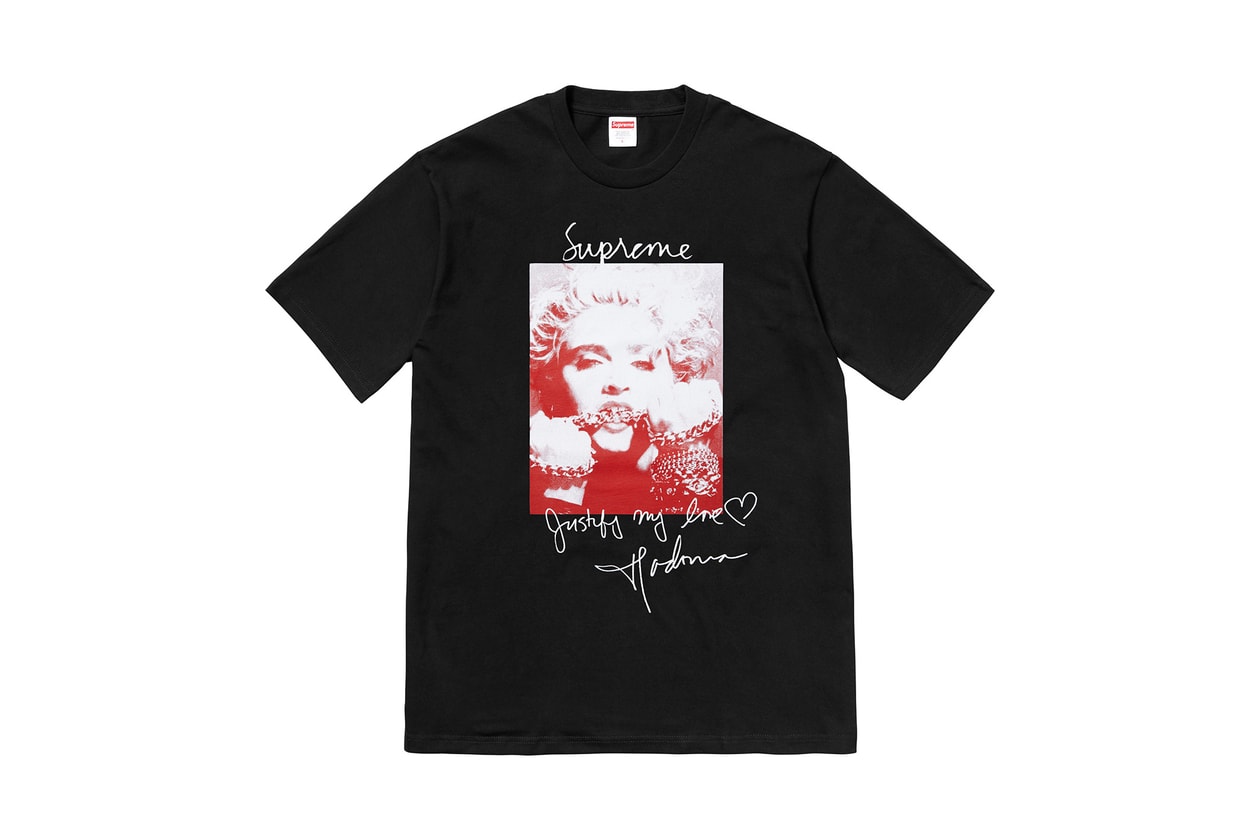 Supreme Palace advisory board crystals Mastermind Bape Pleasures Balenciaga fragment design the conveni madonna photo tee box logo taped seam jacket