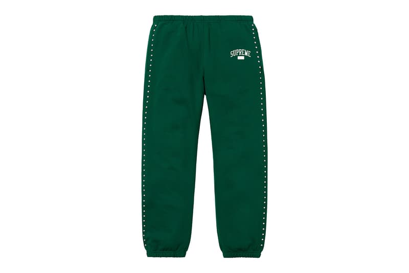 Supreme Fall/Winter 2018 Pants Trousers Sweatpants Camo Jeans Denim Track Split Jewel Newspaper Jesus Mary Shorts Release Details Information First Look News