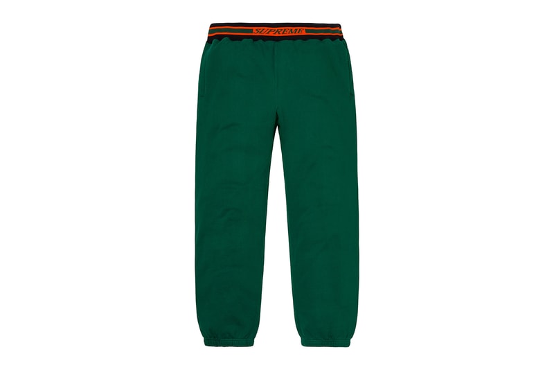 Supreme Fall/Winter 2018 Pants Trousers Sweatpants Camo Jeans Denim Track Split Jewel Newspaper Jesus Mary Shorts Release Details Information First Look News