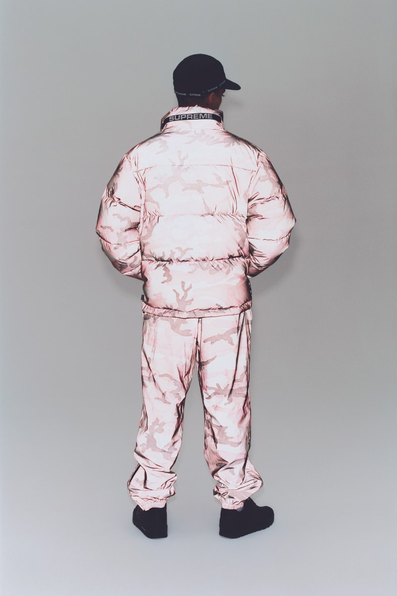 Supreme Fall/Winter 2018 Editorial Shoot Camo Jacket 3M Back On