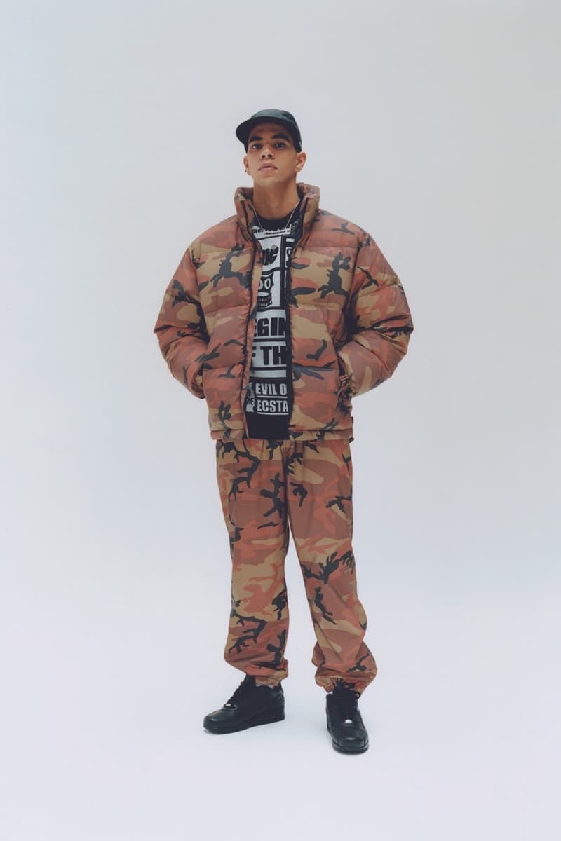 Supreme Fall/Winter 2018 Editorial Shoot Camo Jacket 3M Flash Off
