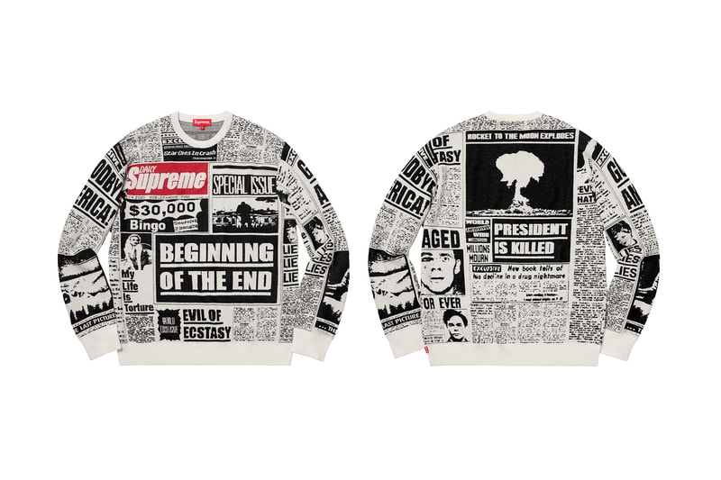 Supreme Fall/Winter 2018 Tops