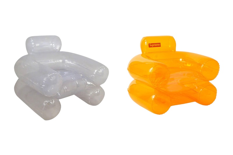 Supreme's 2018 Inflatable Chair Paolo Lomazzi Donato D'urbino Jonathan de Pas Moma 1st Dibs