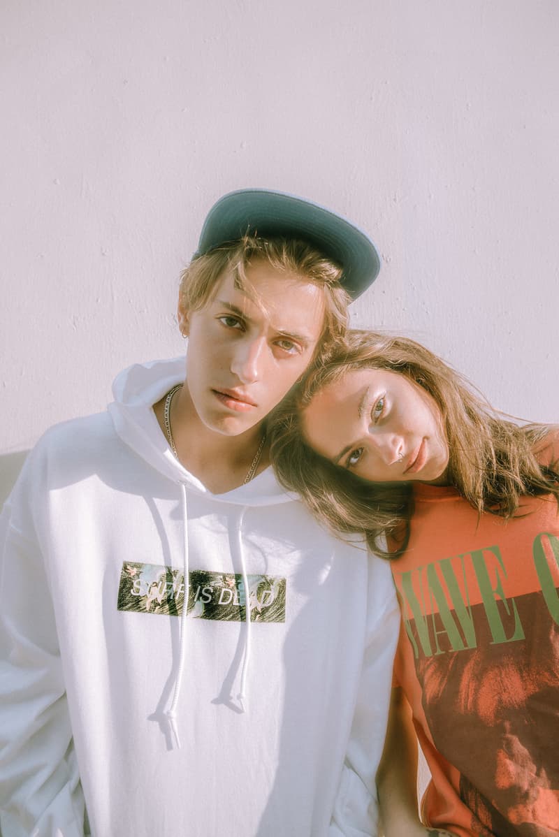 Surf Is Dead Drop 5.0 Lookbook collection release info shirts hats pullovers hoodies