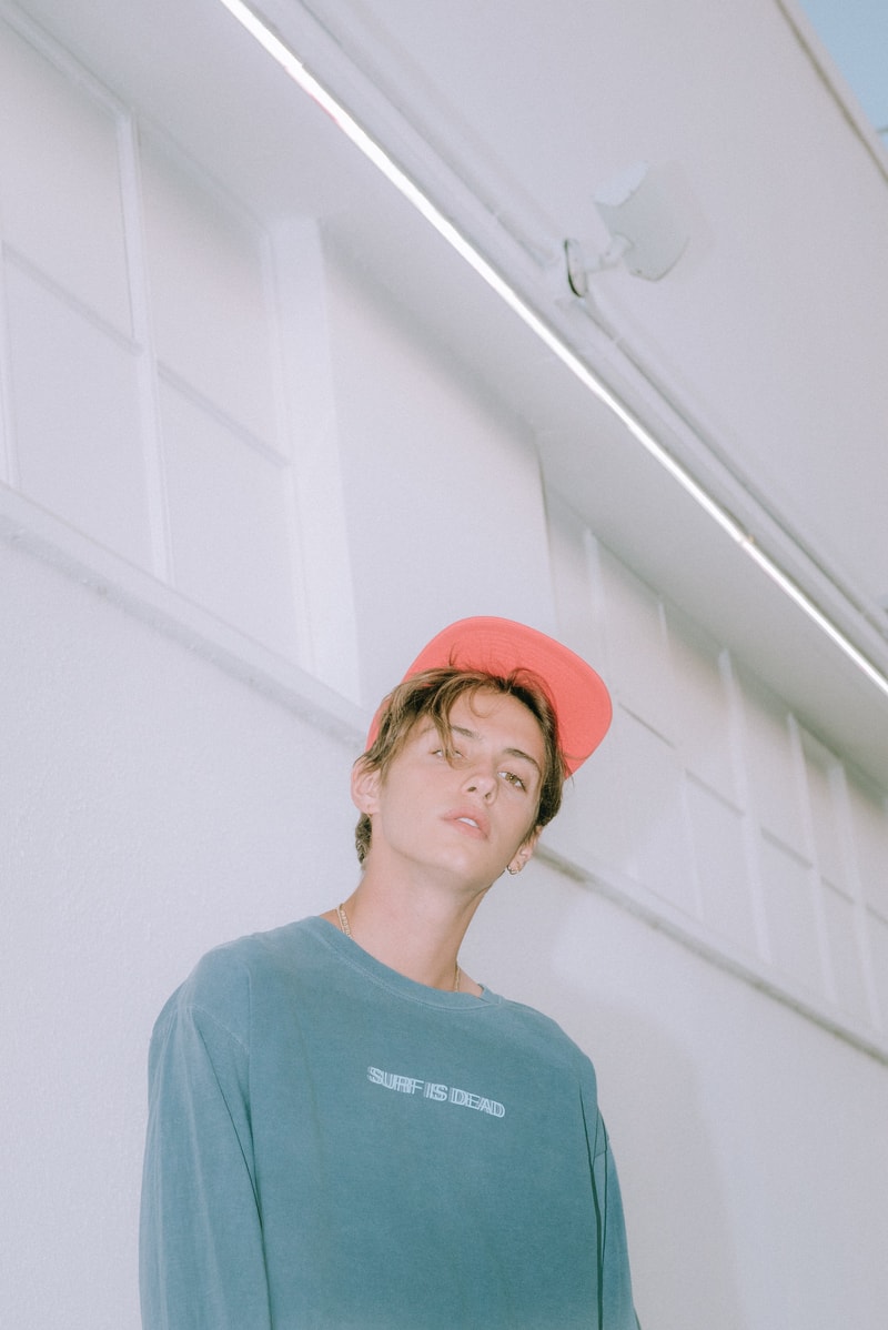 Surf Is Dead Drop 5.0 Lookbook collection release info shirts hats pullovers hoodies