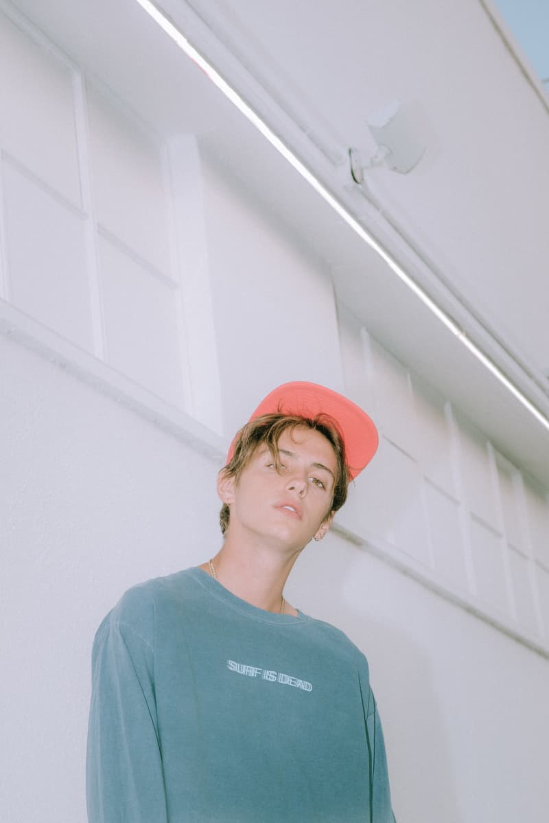 Surf Is Dead Drop 5.0 Lookbook collection release info shirts hats pullovers hoodies