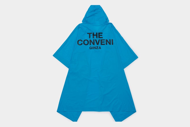 The Conveni Ginza Sony Park 2018 Collection Hiroshi Fujiwara Cop Purchase Buy Coming Soon Clothing Accessories Mugs T-shirts Poncho Rain Plates Umbrella Lighter Bearbrick BE@RBRICK Medicom Toy Candle Soap Water Batteries Snacks Umaibo