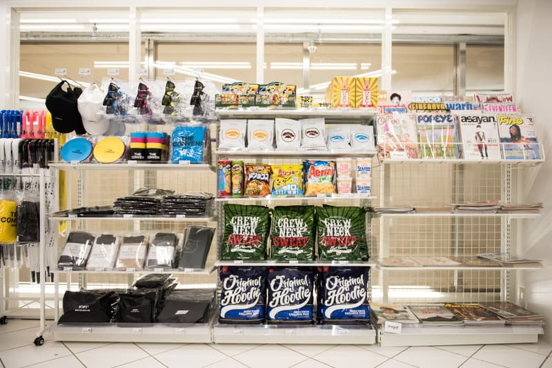 The Conveni Ginza Sony Park Closer Look Inside Store Shop Clothing Accessories Cop Purchase Buy Open Hiroshi Fujiwara Wtaps Neighborhood