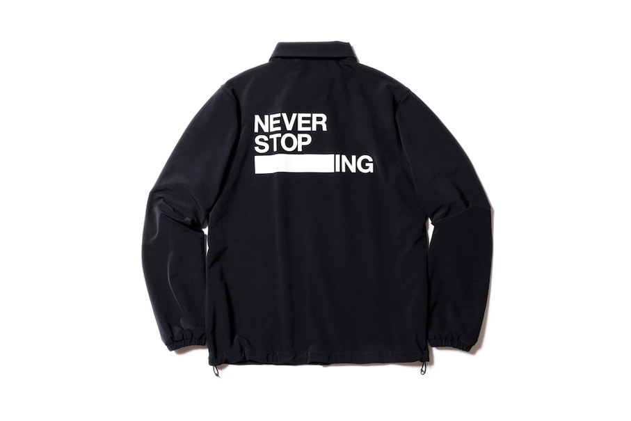 The North Face japan never stop exploring ing coaches jacket customizable collection blank space black coat 18360 yen august 31 2018 drop release date info goldwin eiichi homma