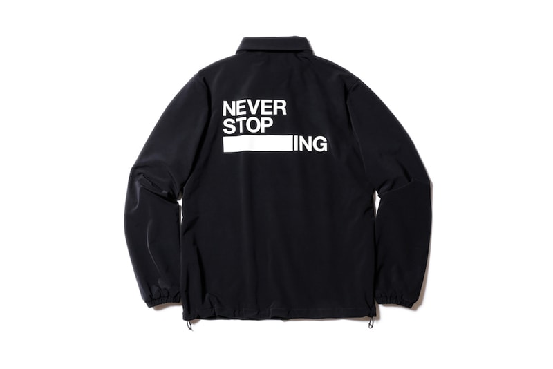 The North Face japan never stop exploring ing coaches jacket customizable collection blank space black coat 18360 yen august 31 2018 drop release date info goldwin eiichi homma