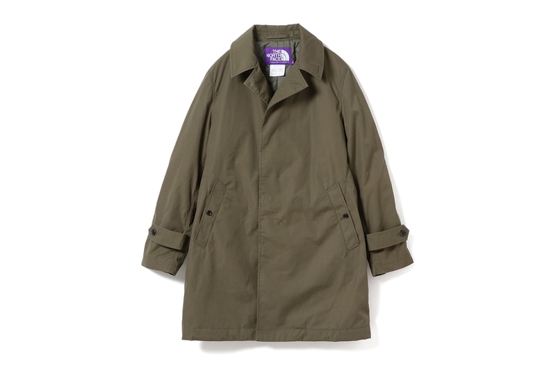 the north face purple label beams exclusive fall winter 2018 outerwear jackets coats 35 65 quilted lining green glen check plaid grey navy beige khaki eiichi homma august 30 2018 drop release date buy purchase sale sell