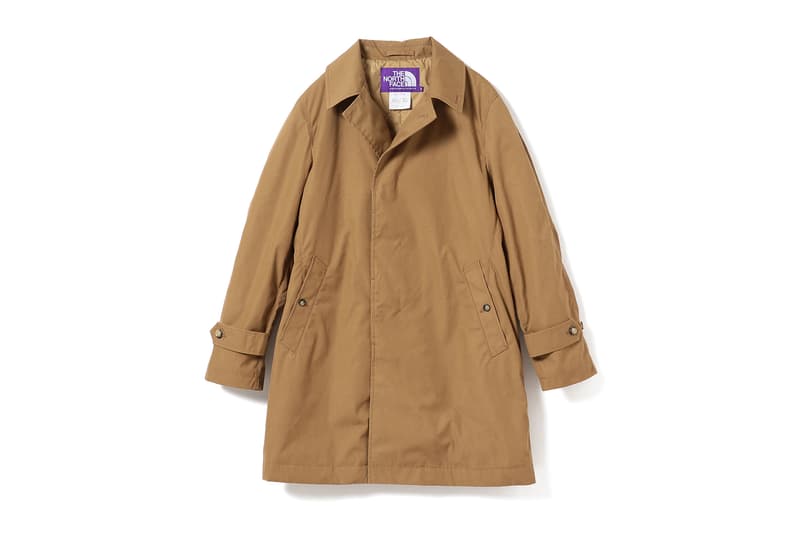 the north face purple label beams exclusive fall winter 2018 outerwear jackets coats 35 65 quilted lining green glen check plaid grey navy beige khaki eiichi homma august 30 2018 drop release date buy purchase sale sell