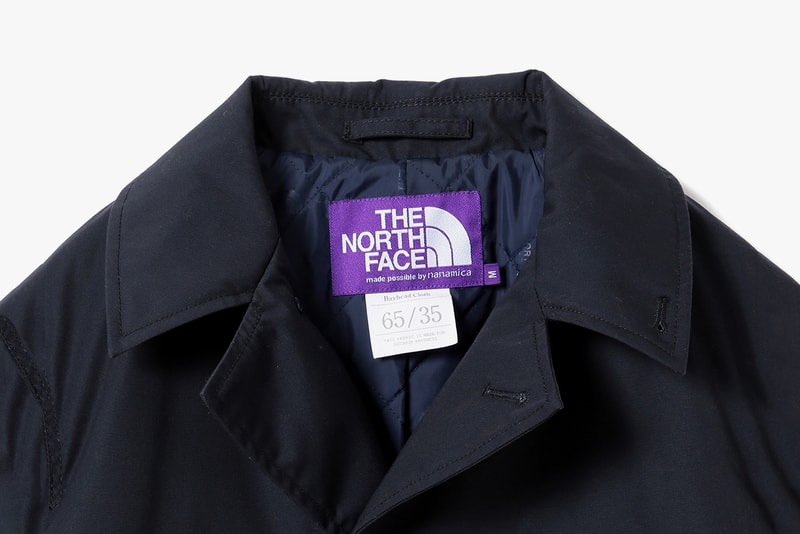 the north face purple label beams exclusive fall winter 2018 outerwear jackets coats 35 65 quilted lining green glen check plaid grey navy beige khaki eiichi homma august 30 2018 drop release date buy purchase sale sell
