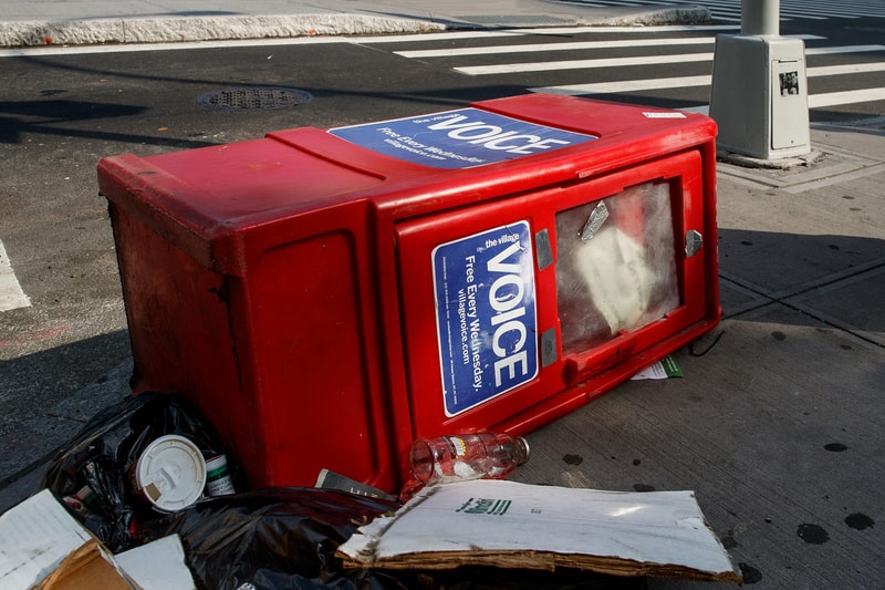 The Village Voice Folding Shutting Down Ending Quitting Fired