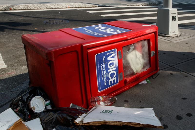 The Village Voice Folding Shutting Down Ending Quitting Fired