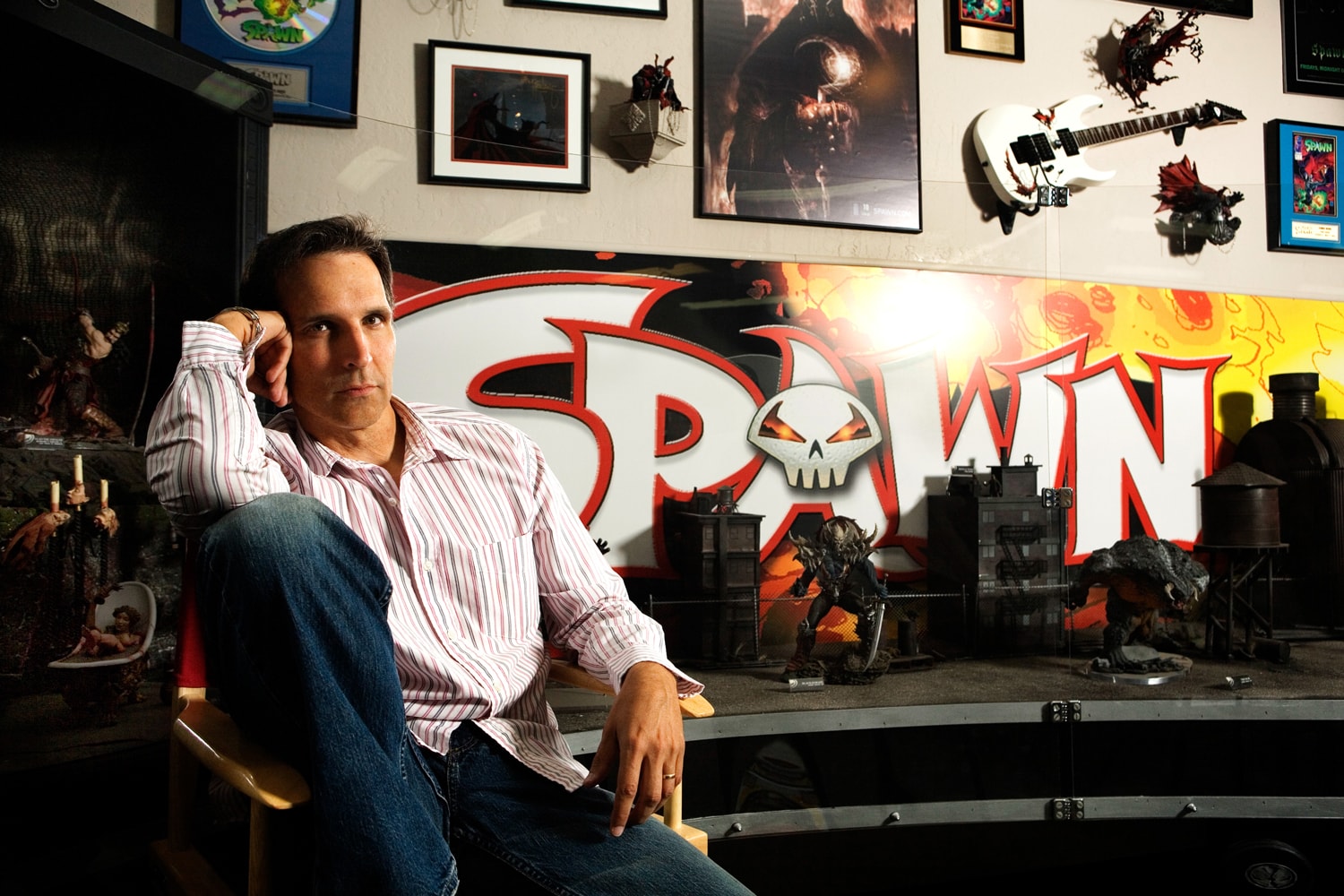 Spawn Todd McFarland Venom Interview Marvel Image Comics Sony Jamie Foxxx Blumhouse Jason Blum Art Comics Toys