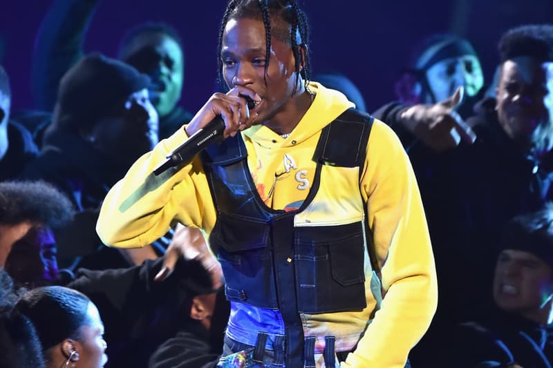 Travis Scott 'ASTROWORLD' Performance 2018 VMAs medley mtv video music awards james blake live on stage "Stargazing" "Sicko Mode" "Stop Trying to be God" kylie jenner stormi