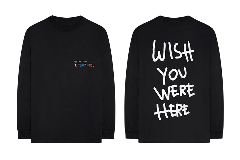 Travis Scott Astroworld Merch Collection Drop 5 long sleeve t shirt cap hat crate box vinyl pre sale ticket access