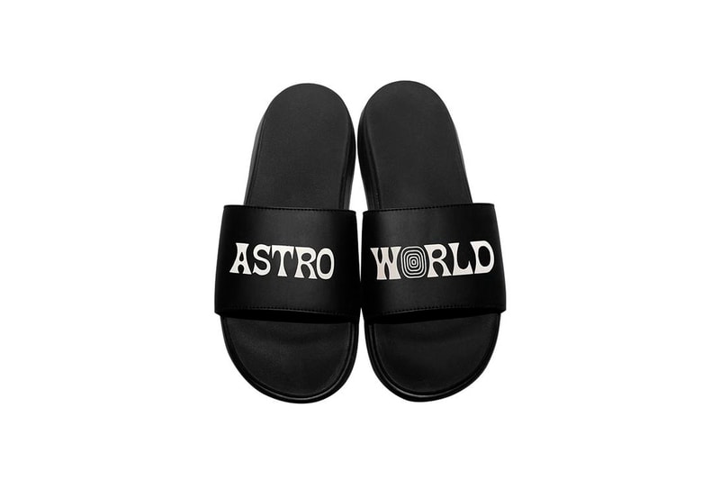 Travis Scott Astroworld Merch Collection Drop 7 short sleeve t shirt Scattered Color Logo Slides pre sale ticket access