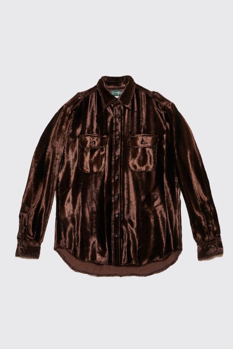 Très Bien x Gitman Bros Collection American Shirts capsule release collaboration white western velvet purchase