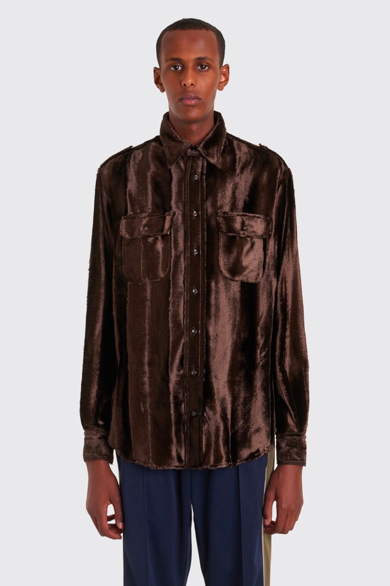 Très Bien x Gitman Bros Collection American Shirts capsule release collaboration white western velvet purchase