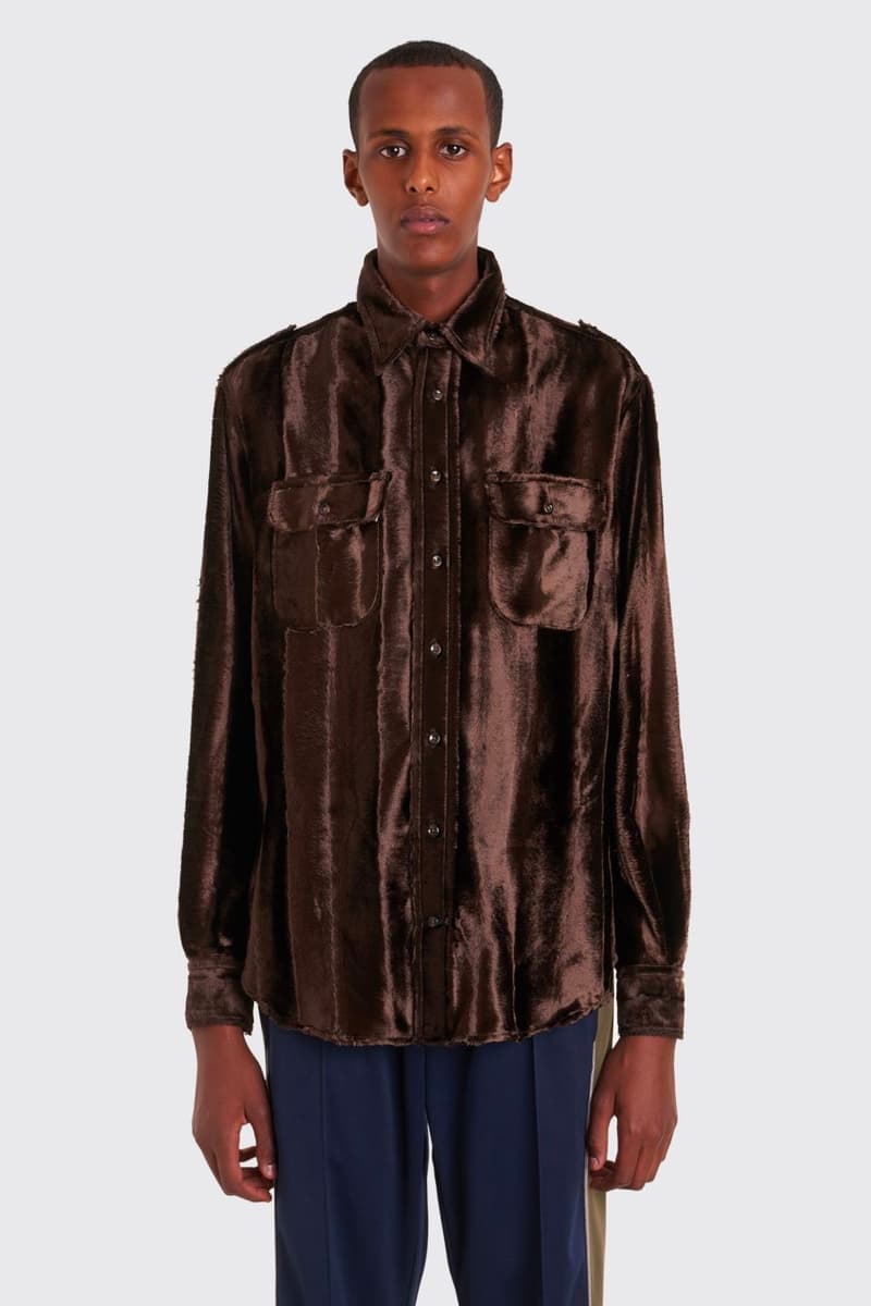 Très Bien x Gitman Bros Collection American Shirts capsule release collaboration white western velvet purchase