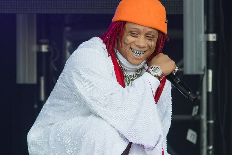 Trippie Redd 50K USD Blue Diamond Fang Grills Johnny Dang Jaws Spiked