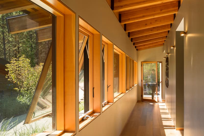 Tumble Creek Cabin Coates Design Architects Cle Elum United States Homes Houses Modern Wooden Open Glass