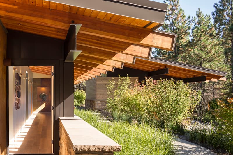 Tumble Creek Cabin Coates Design Architects Cle Elum United States Homes Houses Modern Wooden Open Glass