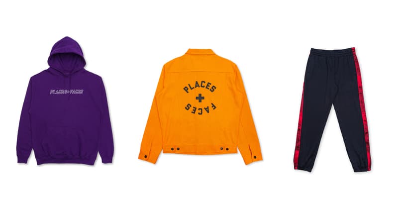 Places+Faces 2018 Drop 2 release info HBX backpack pouch T-shirts hoodies jacket