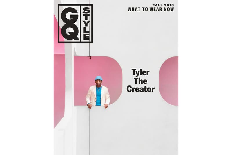 Tyler, the Creator GQ Style Fall 2018 Magazine Cover Matthieu Venot Odd Future Frank Ocean Interview Conversation GOLF Wang Le Fleur