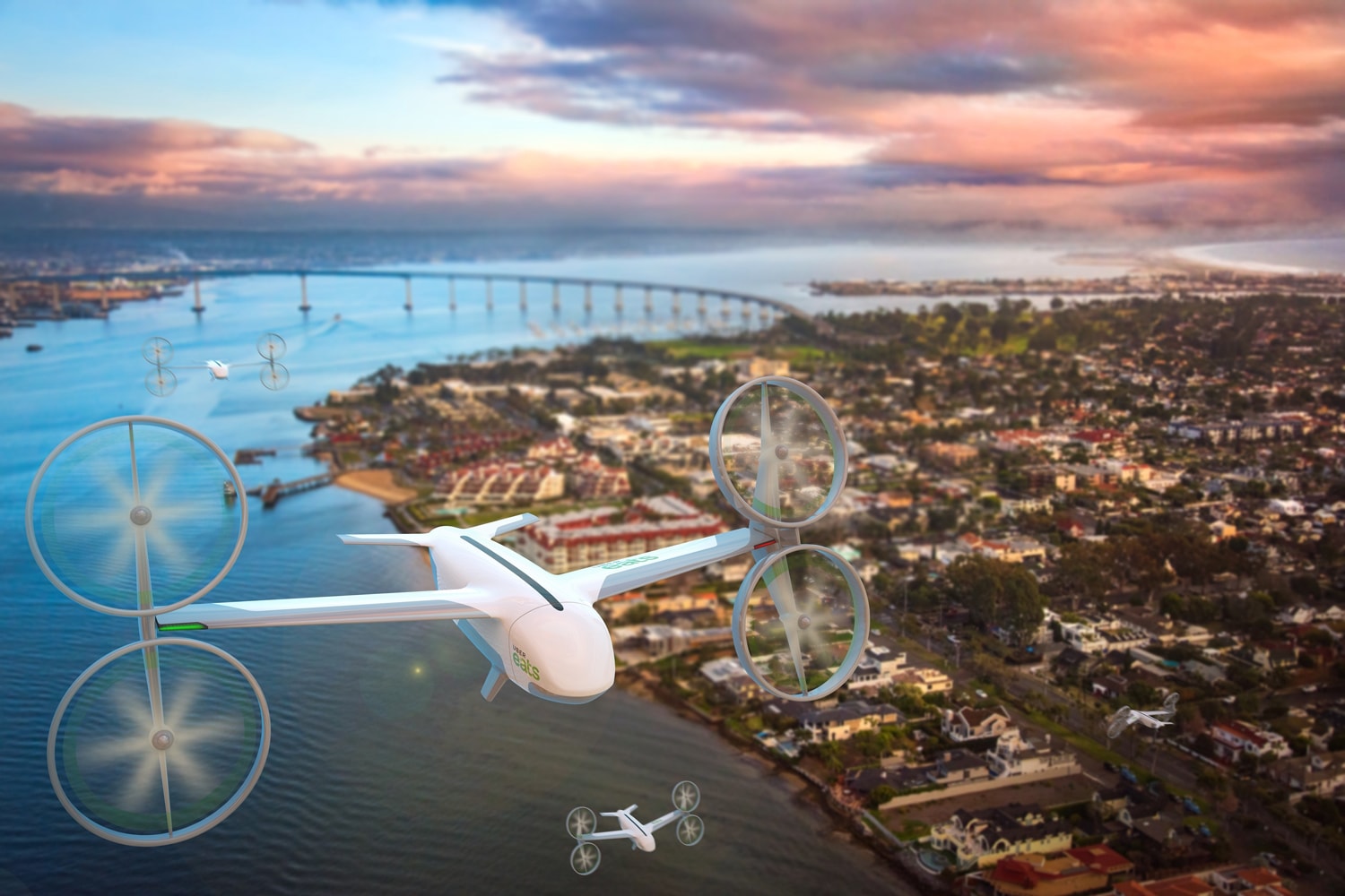 Uber Eats Drone Delivery Service Air Uber Elevate Tokyo Skyports