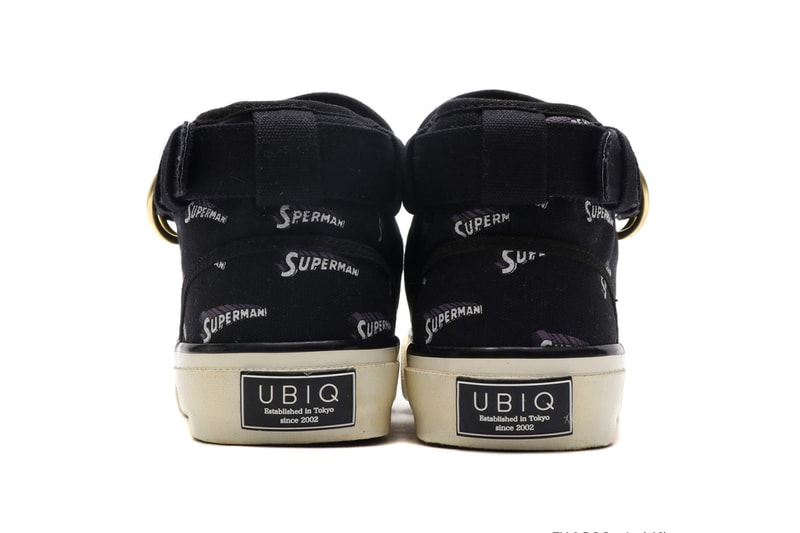 UBIQ eL superman release info white black navy sneakers atmos
