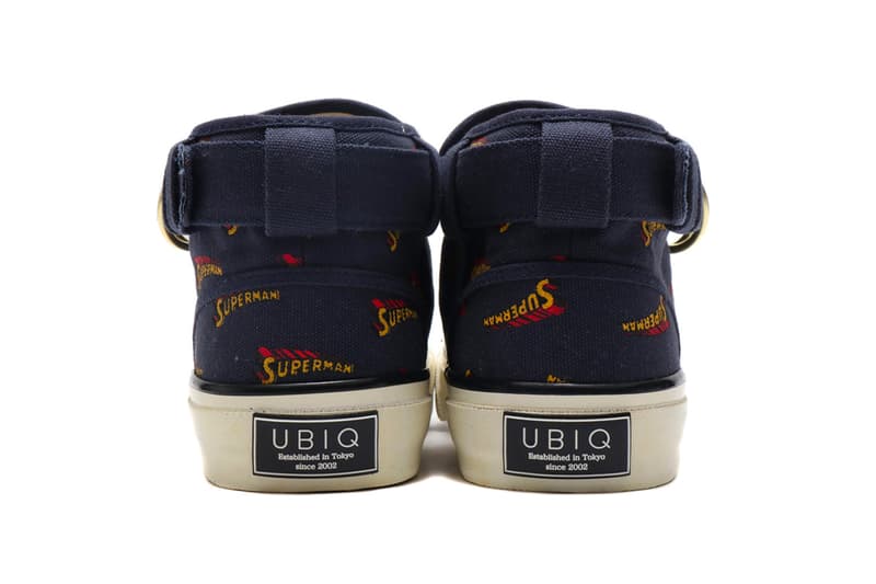 UBIQ eL superman release info white black navy sneakers atmos