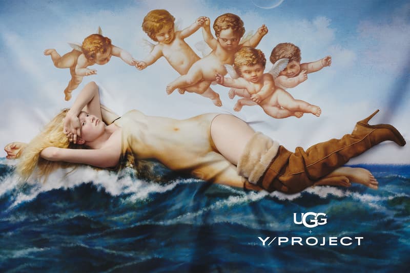 UGG Y/Project Collaboration 2018 Campaign Shoes Kicks Trainers Sneakers Boots Footwear Fashion Collaboration Cop Purchase Buy fall winter slipper slide sandal boot heel