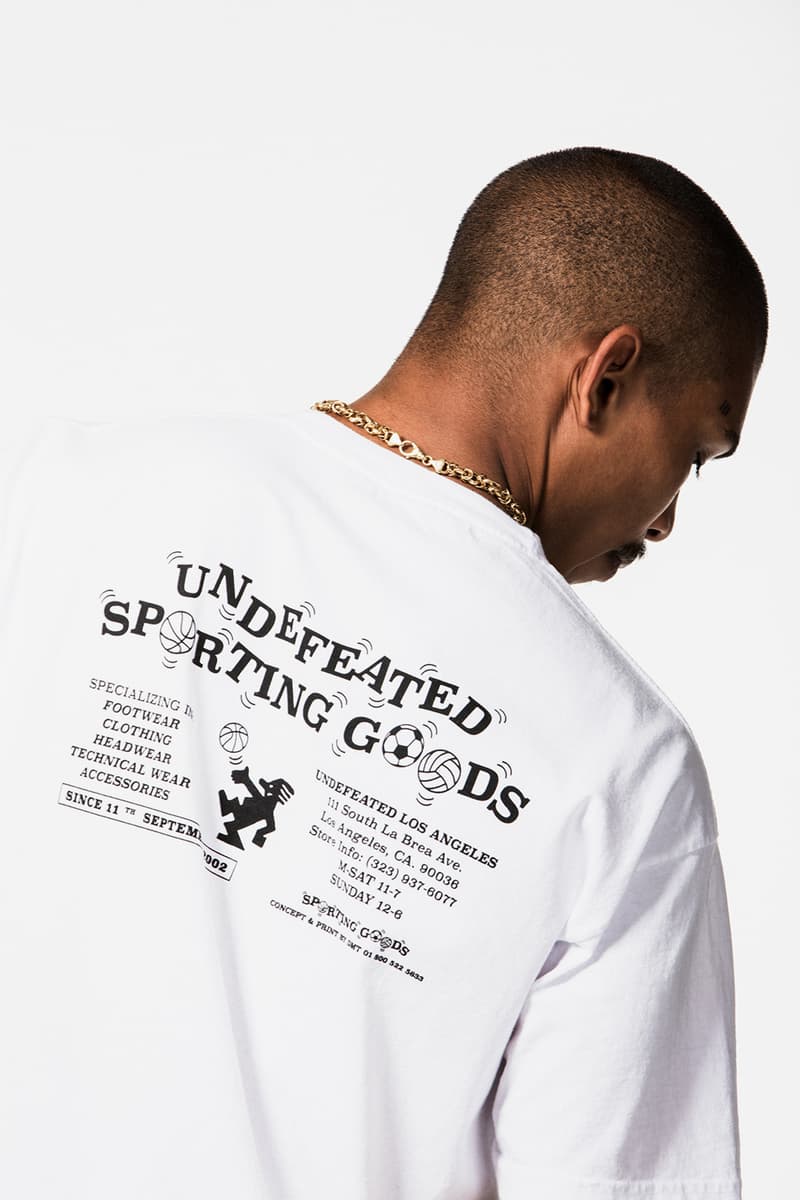 UNDEFEATED Fall 2018 Lookbook Collection Release Details First Look Sportswear Athletic T-shirts Tracksuits Hats Accessories