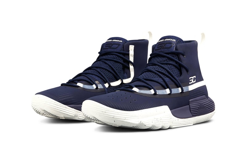 under armour sc 3zer0 3zero ii 2 steph stephen curry nba golden state warriors footwear 2018 basketball midnight navy white red sneakers