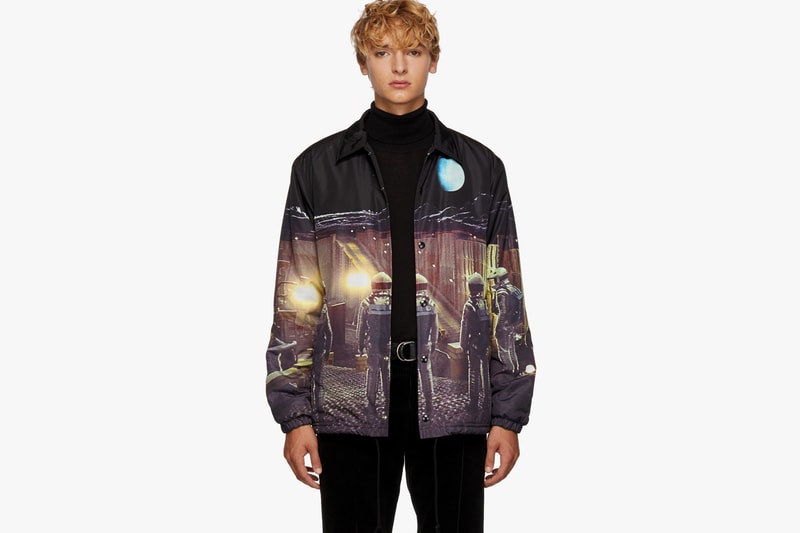 Undercover 2001: A Space Odyssey Canvas Jacket SSENSE 182414M180001