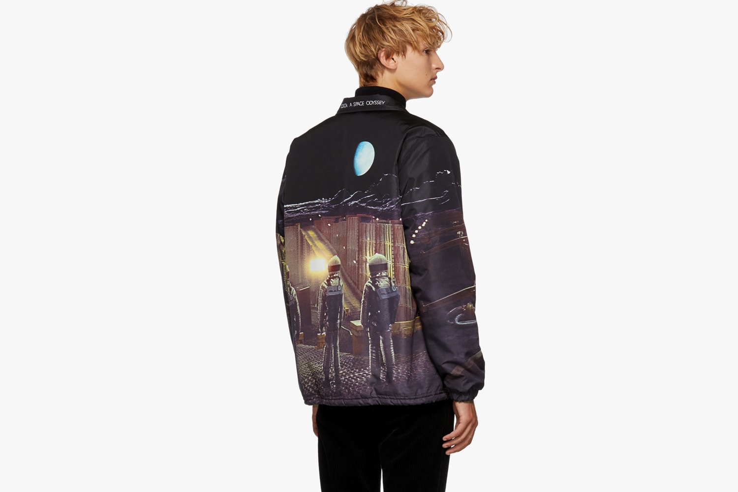Undercover 2001: A Space Odyssey Canvas Jacket SSENSE 182414M180001