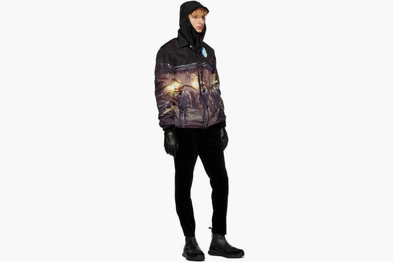 Undercover 2001: A Space Odyssey Canvas Jacket SSENSE 182414M180001