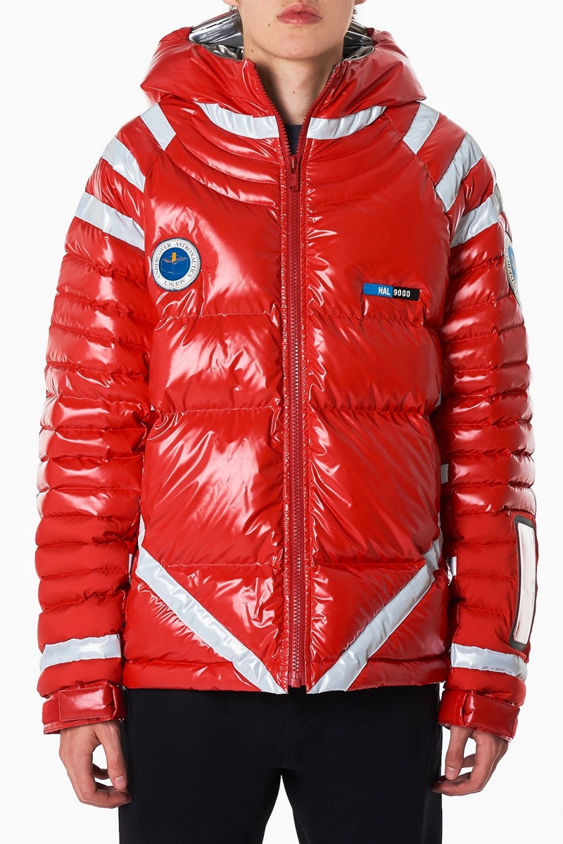 UNDERCOVER Fall Winter 2018 Astronautics Hooded Down Jacket Jun Takahashi space