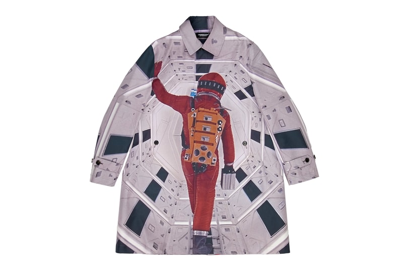 Undercover Gray Astronaut Print Rain Coat Release Details Fashion Clothing Garments Cop Purchase Buy Available Now $1,450.00 USD £1120.00 GBP Idol Brooklyn