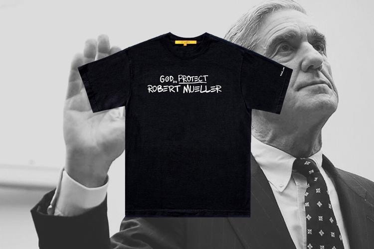 Union LA, Awake NY, NOAH, UNDEFEATED & Spike Lee Dropped "God Protect Robert Mueller" T-Shirt