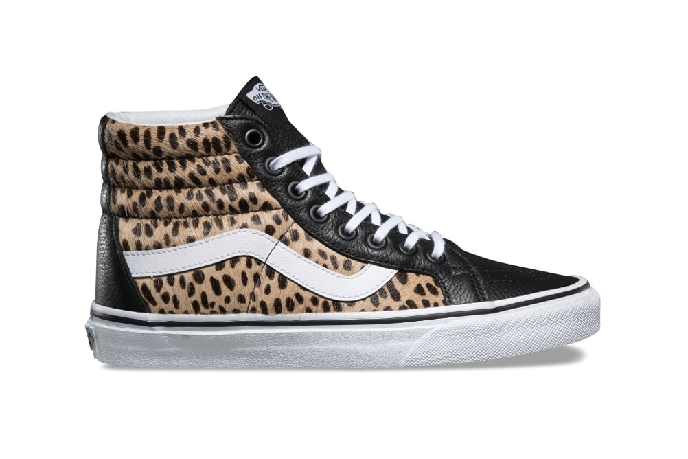 Vans Unveil Calf Hair Classic Footwear Release Details Date Price Cop Purchase Buy Shoes Trainers Sneakers Kicks Slip-On Half Cab Era Sk8-Hi Cheetah Leopard Jaguar