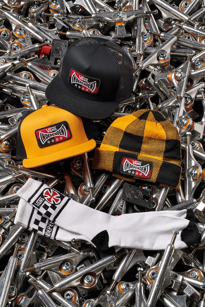 independent truck co vans collaboration capsule apparel footwear skate skateboarding streetwear style fashion