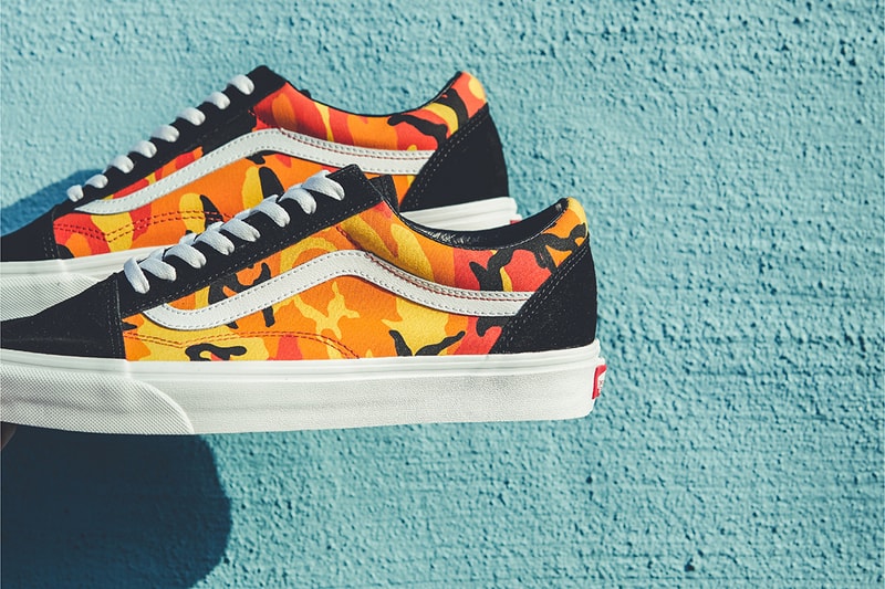 Vans Billy's Ent Yellow Pop Camo Pack Old Skool