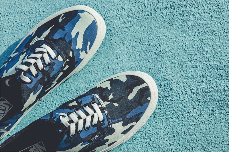 Vans Billy's Ent Blue Pop Camo Pack Authentic