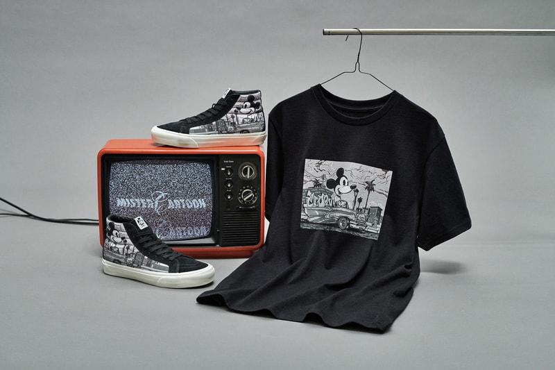 Vans Vault Disney Mickey Mouse 90th Anniversary Sk8 Hi Capsule By John Van Hamersveld Mister Cartoon Geoff McFetridge Taka Hayashi
